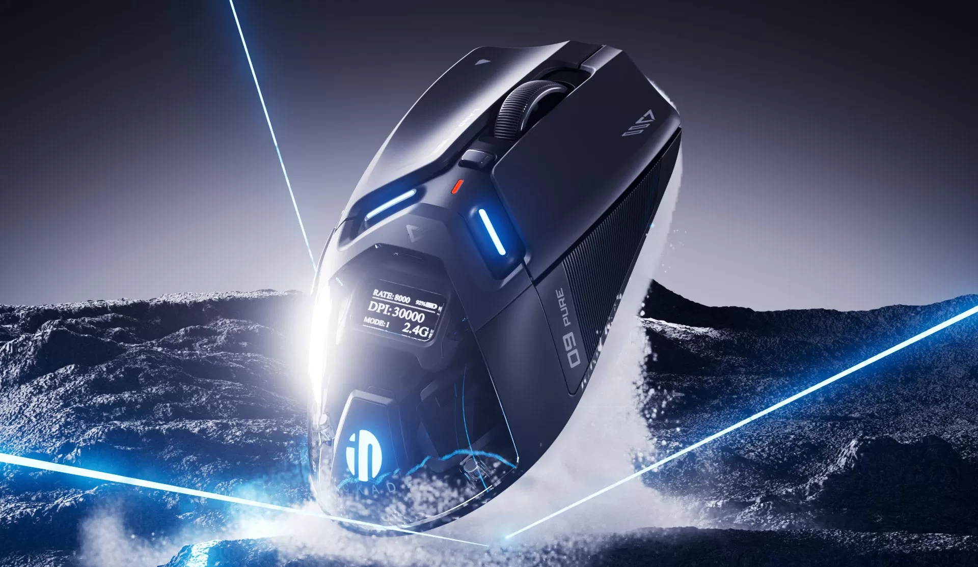 Chuột gaming Inphic Wireless: nhẹ – nhạy – pin bền, lựa chọn hoàn hảo cho những buổi gaming kéo dài.