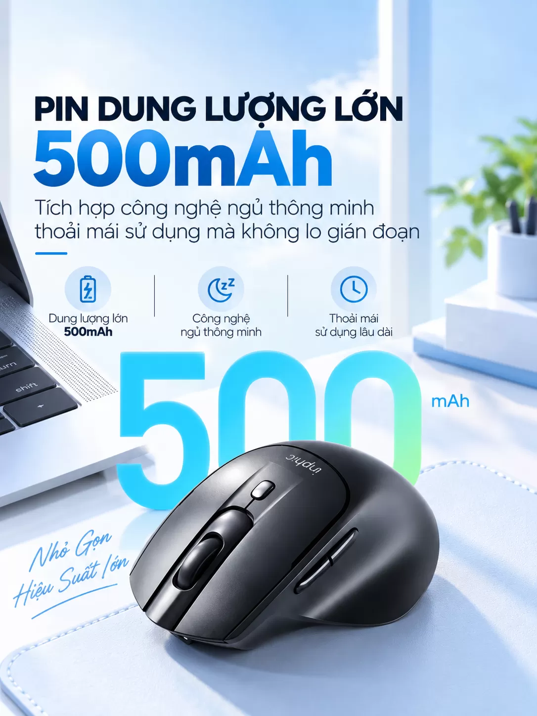 Chuột chơi game không dây inphic® M2Pro