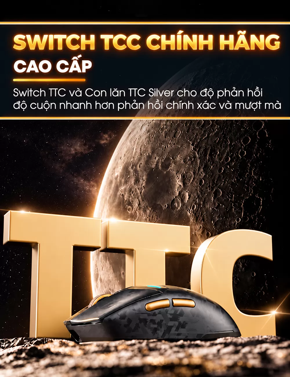 Chuột chơi game không dây inphic® YUN