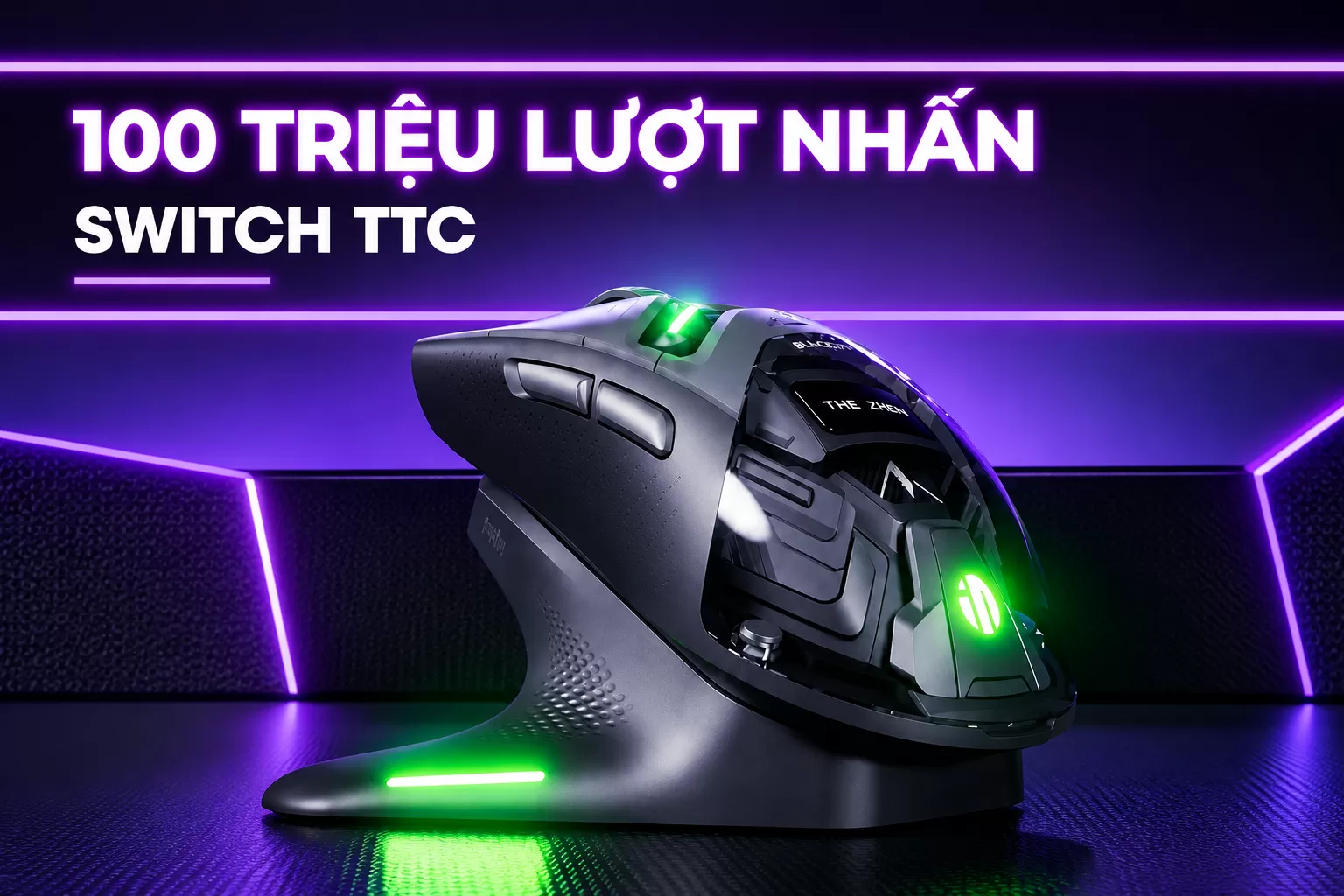 Switch TTC bền bỉ – Phản hồi ổn định