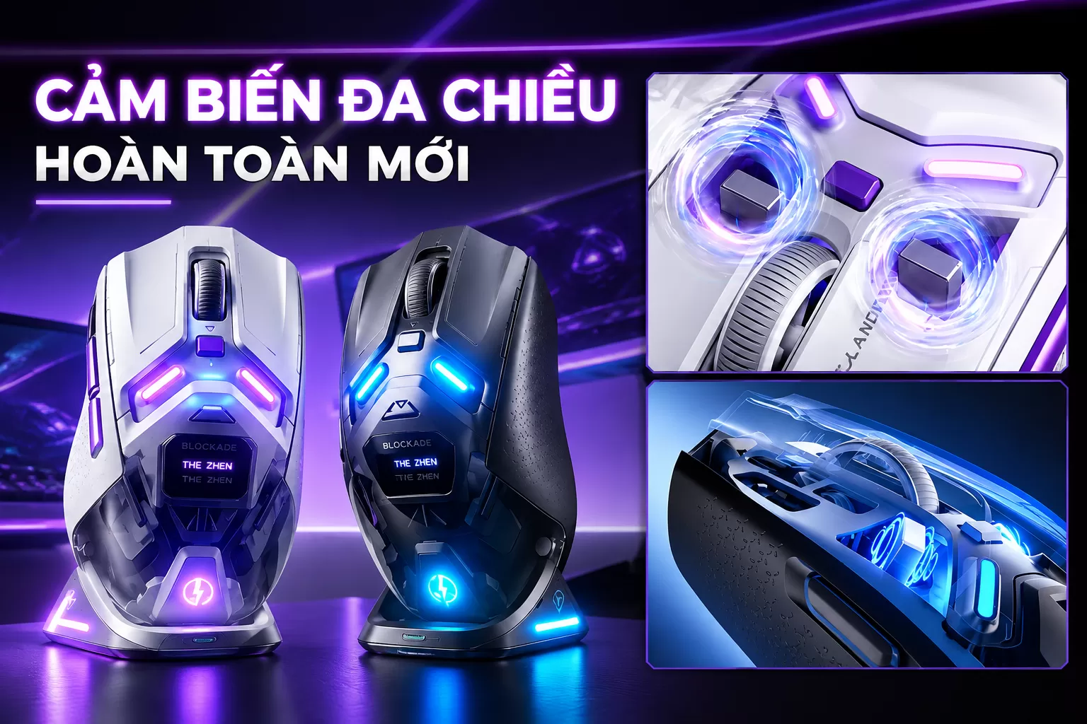 Cảm biến rung đa chiều – Phản hồi chân thực