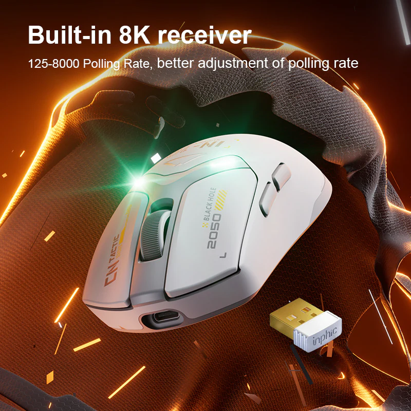 Chuột chơi game không dây siêu nhẹ inphic® IN10 PRO 3395