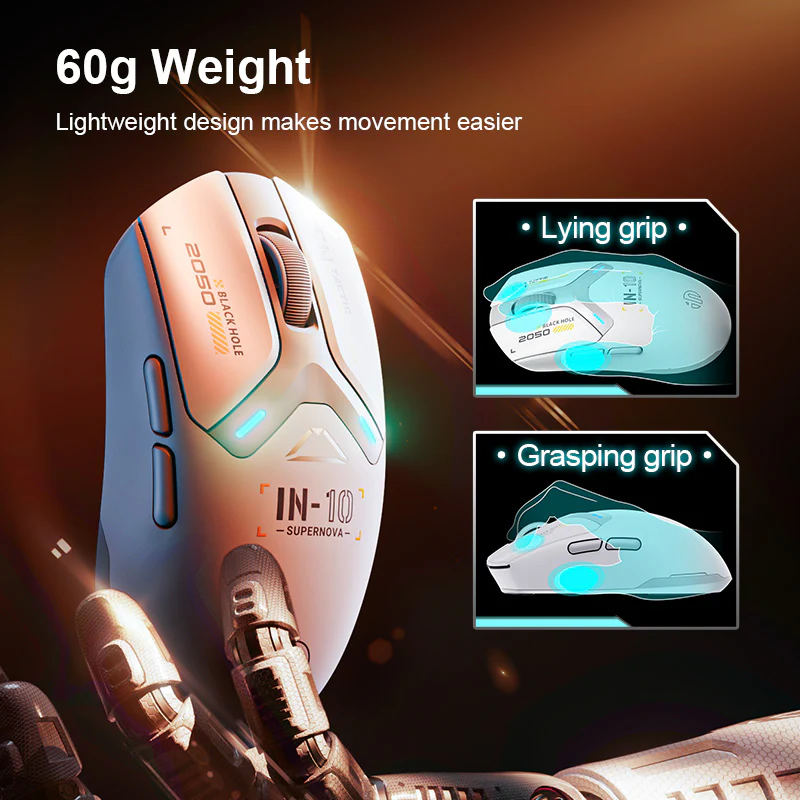 Chuột chơi game không dây siêu nhẹ inphic® IN10 PRO 3395