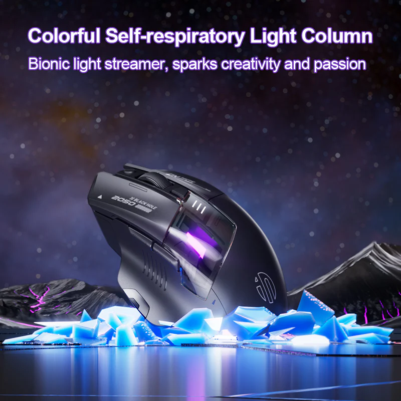 Chuột không dây INPHIC A9 Explorer V2 Bluetooth và 2.4G