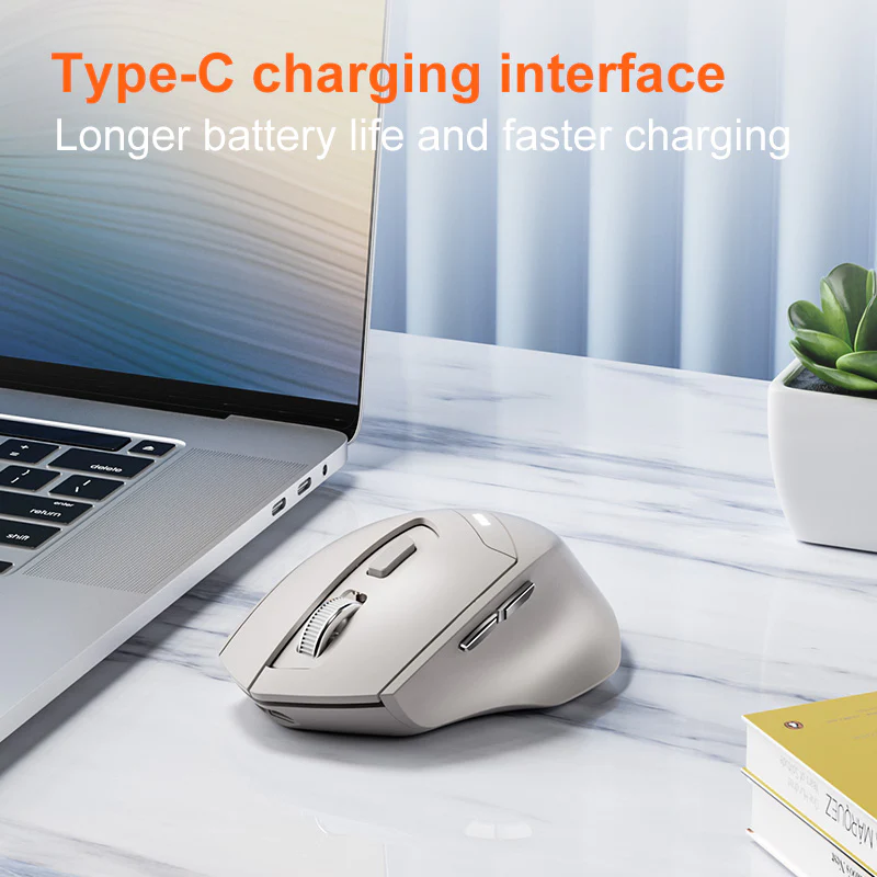 Chuột không dây inphic® DR6 2400DPI với các phím bấm im lặng