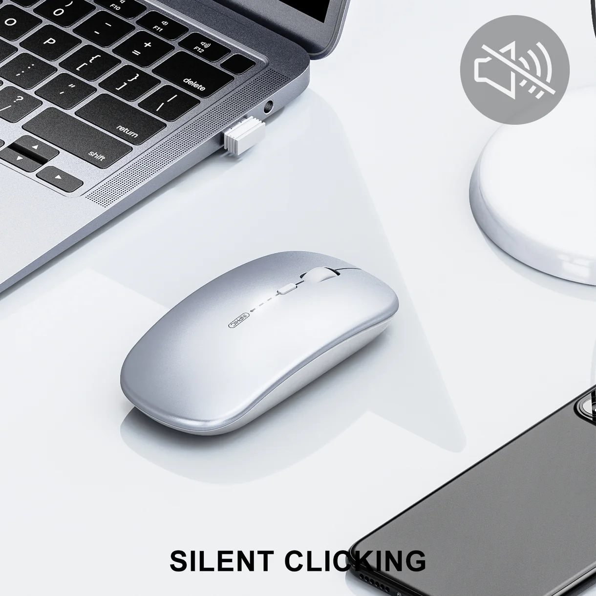 Chuột không dây siêu mỏng inphic® M1P 2.4G