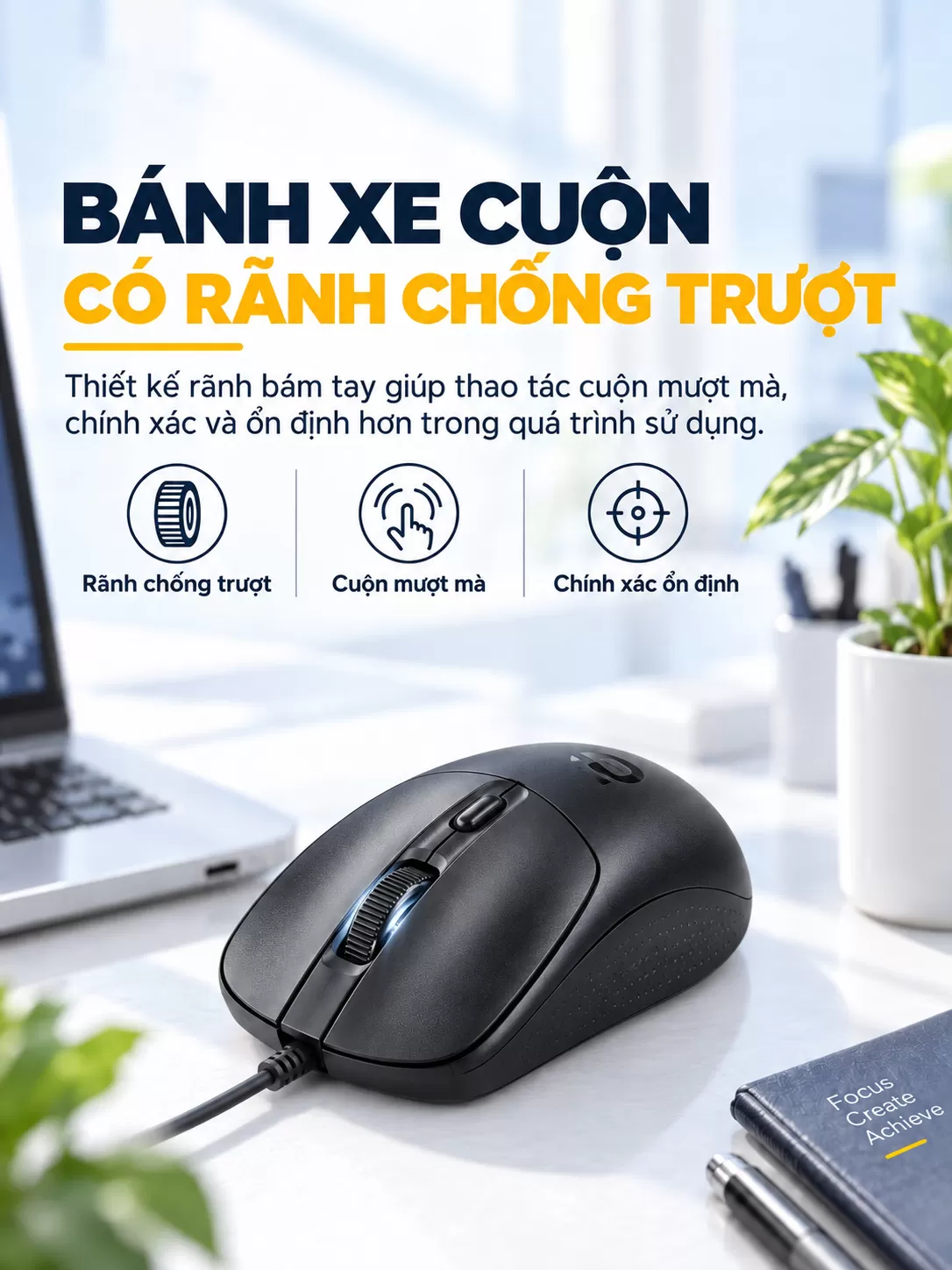 Chuột chơi game có dây inphic® B5