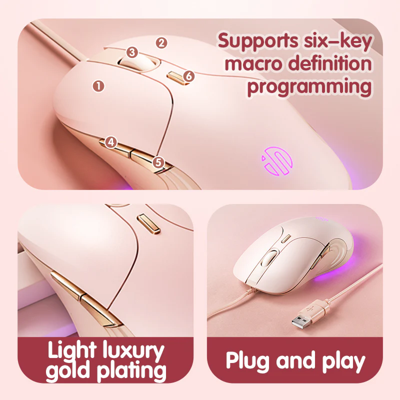 Chuột văn phòng có dây inphic® B8