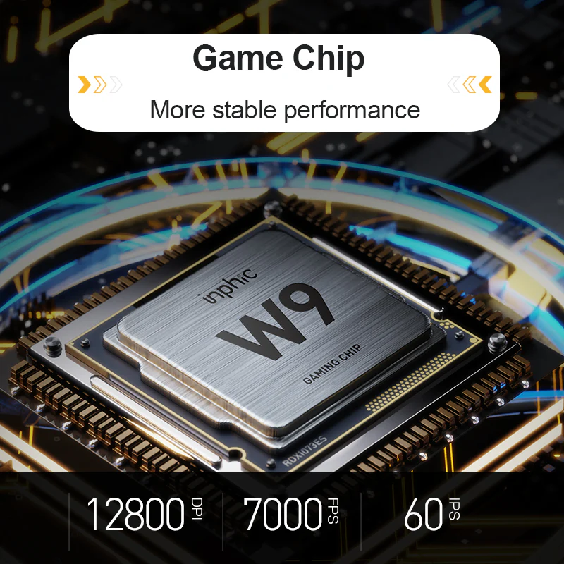 Chuột chơi game inphic® W9P 7 phím lập trình