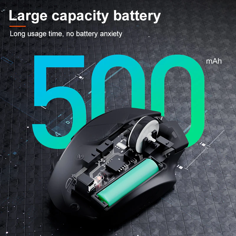 Chuột không dây inphic® F1 Ⅱ với pin được nâng cấp