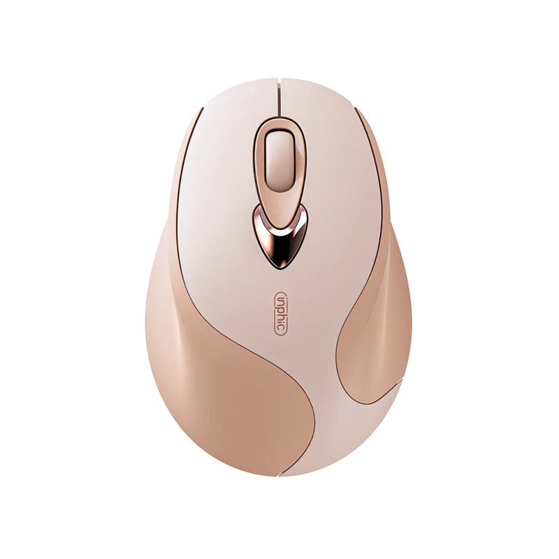 Chuột không dây inphic® M8 2.4G với chức năng nhấn im lặng.