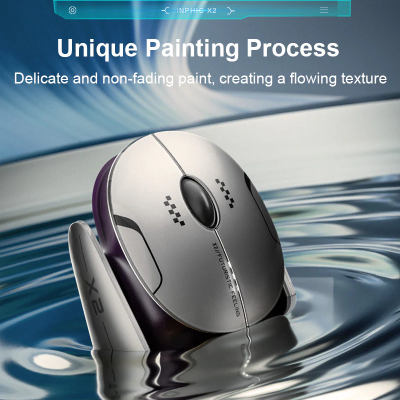 Chuột không dây inphic® X2 Bluetooth và 2.4G