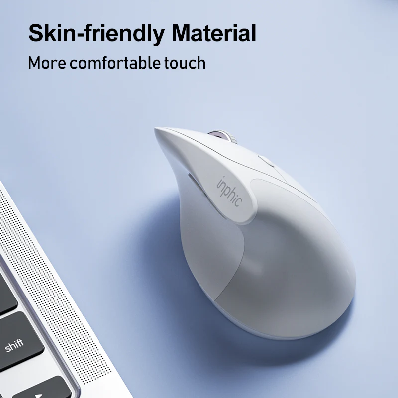 inphic® X9 Silent 2.4G Wireless Vertical Mouse